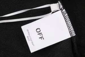 Off-White Lunar Anchor Arrows Graphic Hoodie Wash label