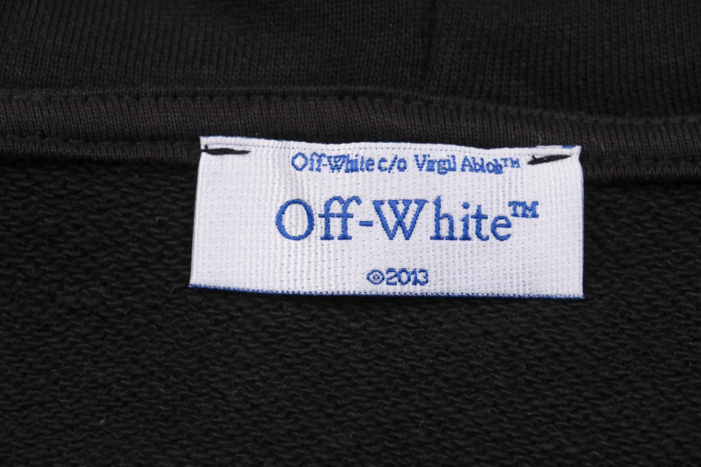 Off-White Lunar Anchor Arrows Graphic Hoodie Brand label