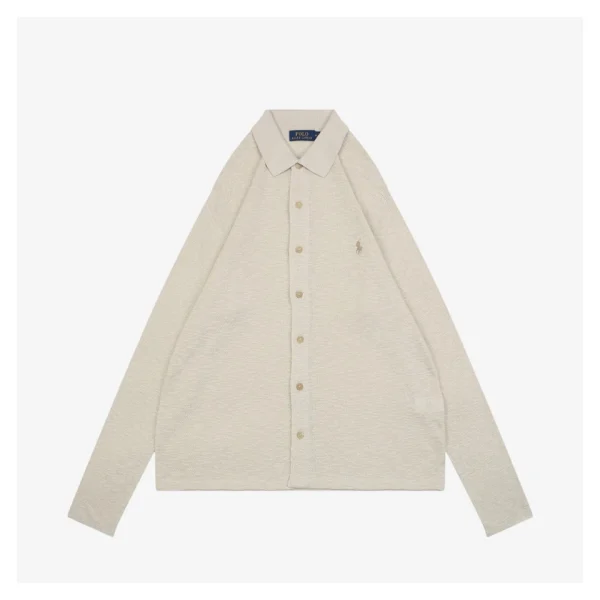 Ralph Lauren Cotton-Linen Knit Shirt Front view