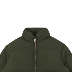 Ralph Lauren Polo Small Pony Down Jacket Green