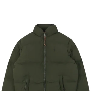 Ralph Lauren Polo Small Pony Down Jacket Green