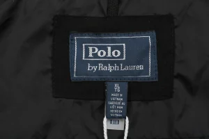 Ralph Lauren Polo Small Pony Down Jacket Black Brand label