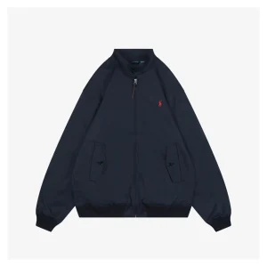Ralph Lauren X24 Pony Logo Jacket Navy Front view