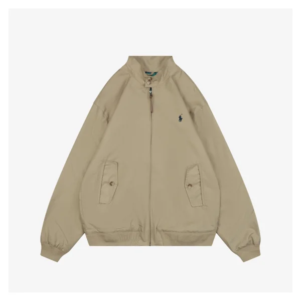 Ralph Lauren X24 Pony Logo Jacket Beige Front view