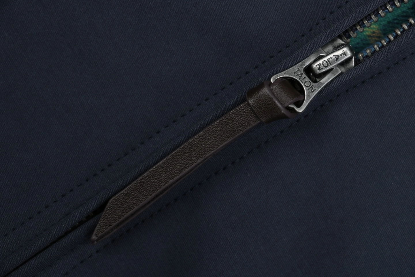 Ralph Lauren X24 Pony Logo Jacket Navy Zipper puller