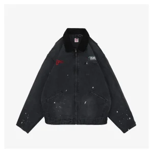 Saint Michael DRUG Distressed Workwear Jacket