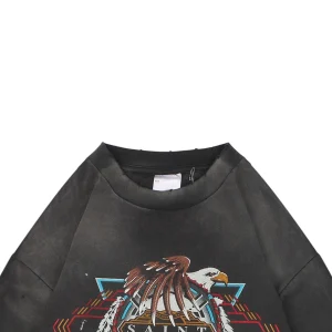 Saint Michael “Eagle & Feathers” Vintage Washed Shirt