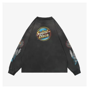 Saint Michael “Eagle & Feathers” Vintage Washed Shirt Back view