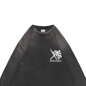 Saint Michael Skull Helmet Graphic Shirt