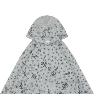 Saint Michael x Dr. Woo All-Over Printed Distressed Hoodie