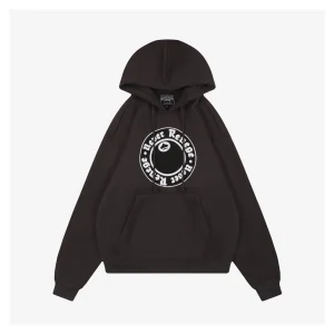 Stussy Ace of Spades Printed Hoodie Front view