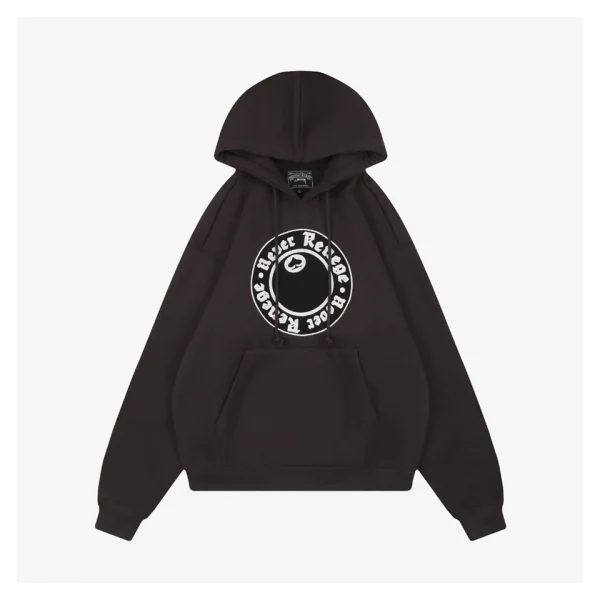 Stussy Ace of Spades Printed Hoodie Front view