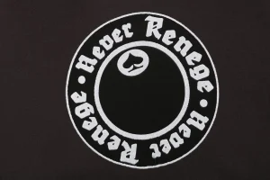 Stussy Ace of Spades Printed Hoodie Front Print