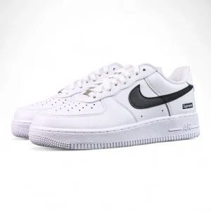 Sup x Air Force 1 Low 'Box Logo - White Black'