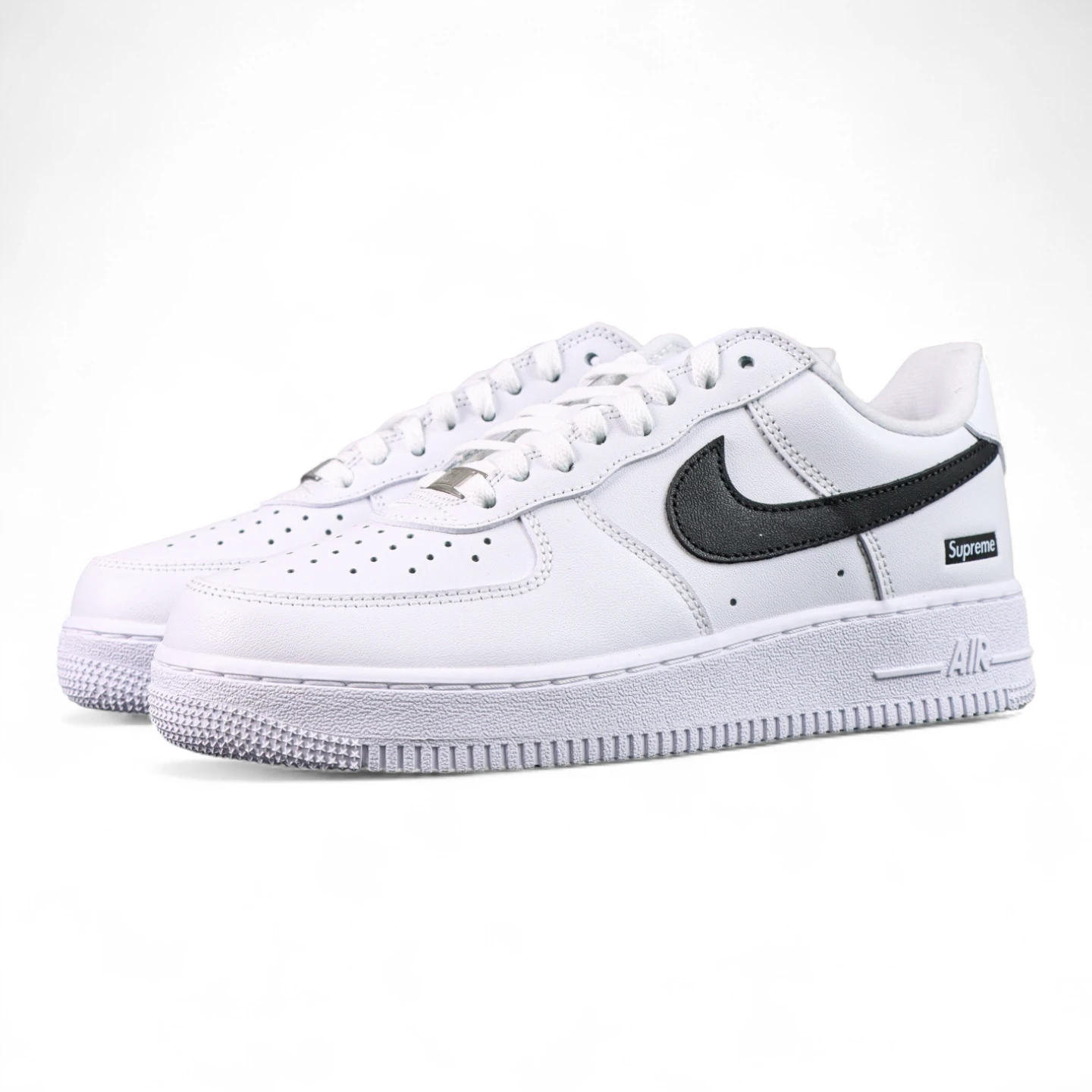 Sup x Air Force 1 Low 'Box Logo - White Black'
