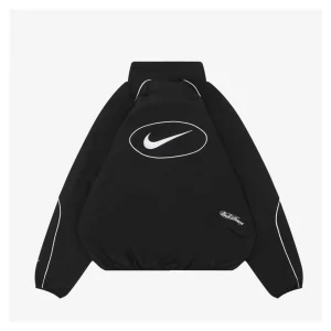 Sup x Nike Swoosh Track Jacket Black Back view