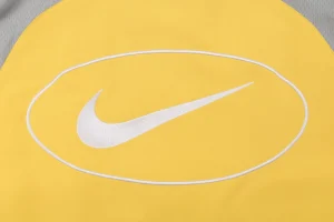 Sup x Nike Swoosh Track Jacket Yellow Back Brand