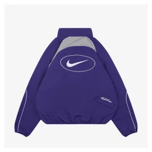 Sup x Nike Swoosh Track Jacket Purple Back view