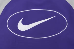 Sup x Nike Swoosh Track Jacket Purple Back Brand