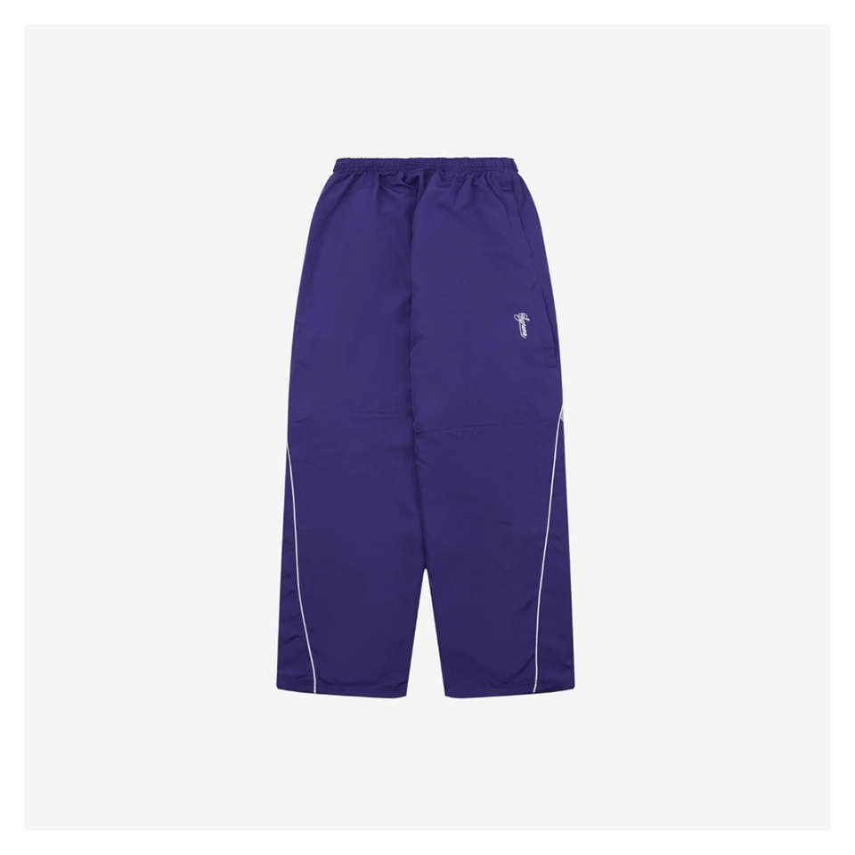 Sup x Nike Swoosh Track Pants Purple Front view