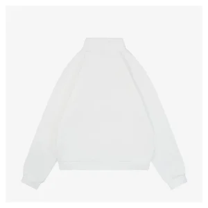 We11done Pillow Logo Zip Jacket White Back view