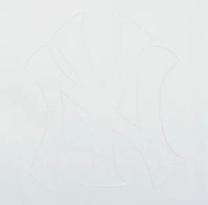 MLB Big Back NY Embroidered Shirt White Back NY Brand