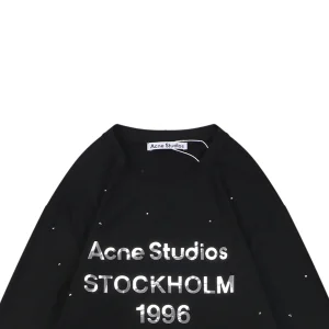 Acne Studios 1996 Mirror Logo Rhinestone Shirt
