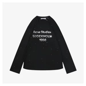 Acne Studios 1996 Mirror Logo Rhinestone Shirt Front view