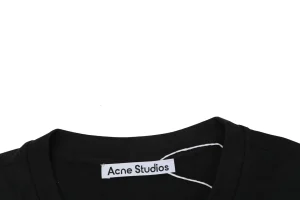 Acne Studios 1996 Mirror Logo Rhinestone Shirt Collar