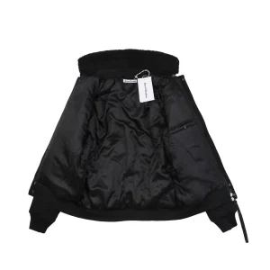 Acne Studios Detachable Suede Collar Padded Jacket Lining