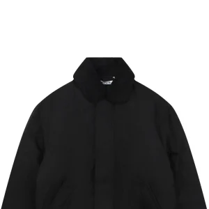 Acne Studios Detachable Suede Collar Padded Jacket