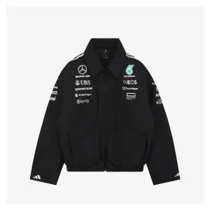 Adidas AMG Petronas Padded Racing Jacket Front view