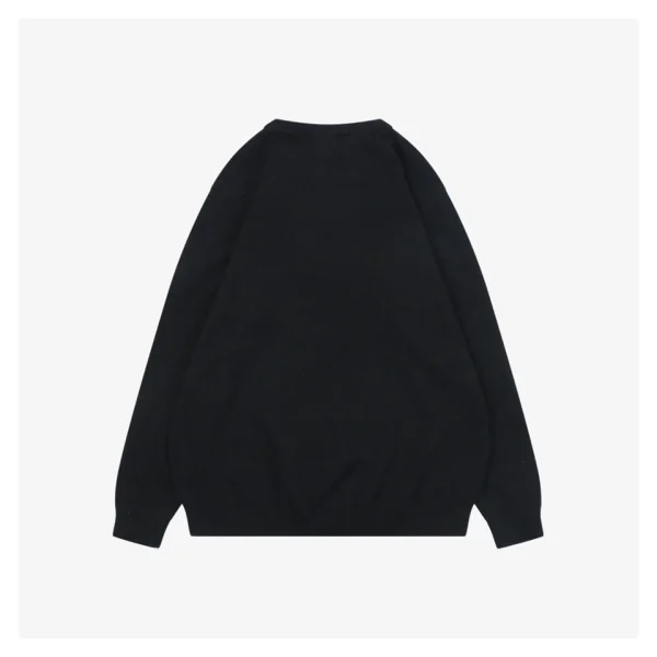 BBry BT Logo Embroidered Crewneck Sweater Back view