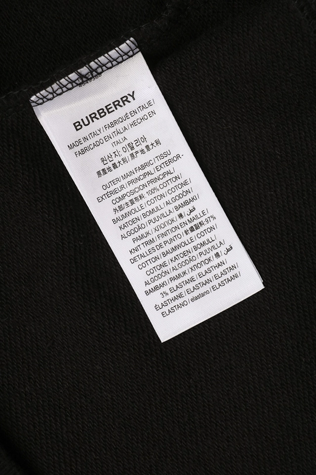 BBry Check Hood Flannel-Trim Hoodie Black Wash label