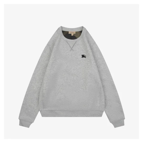 BBry Equestrian Knight Embroidered Crewneck Sweatshirt Front view