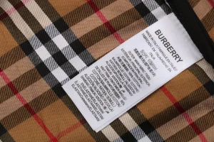 BBry Reversible Vintage Check Multi-Pocket Jacket Wash label