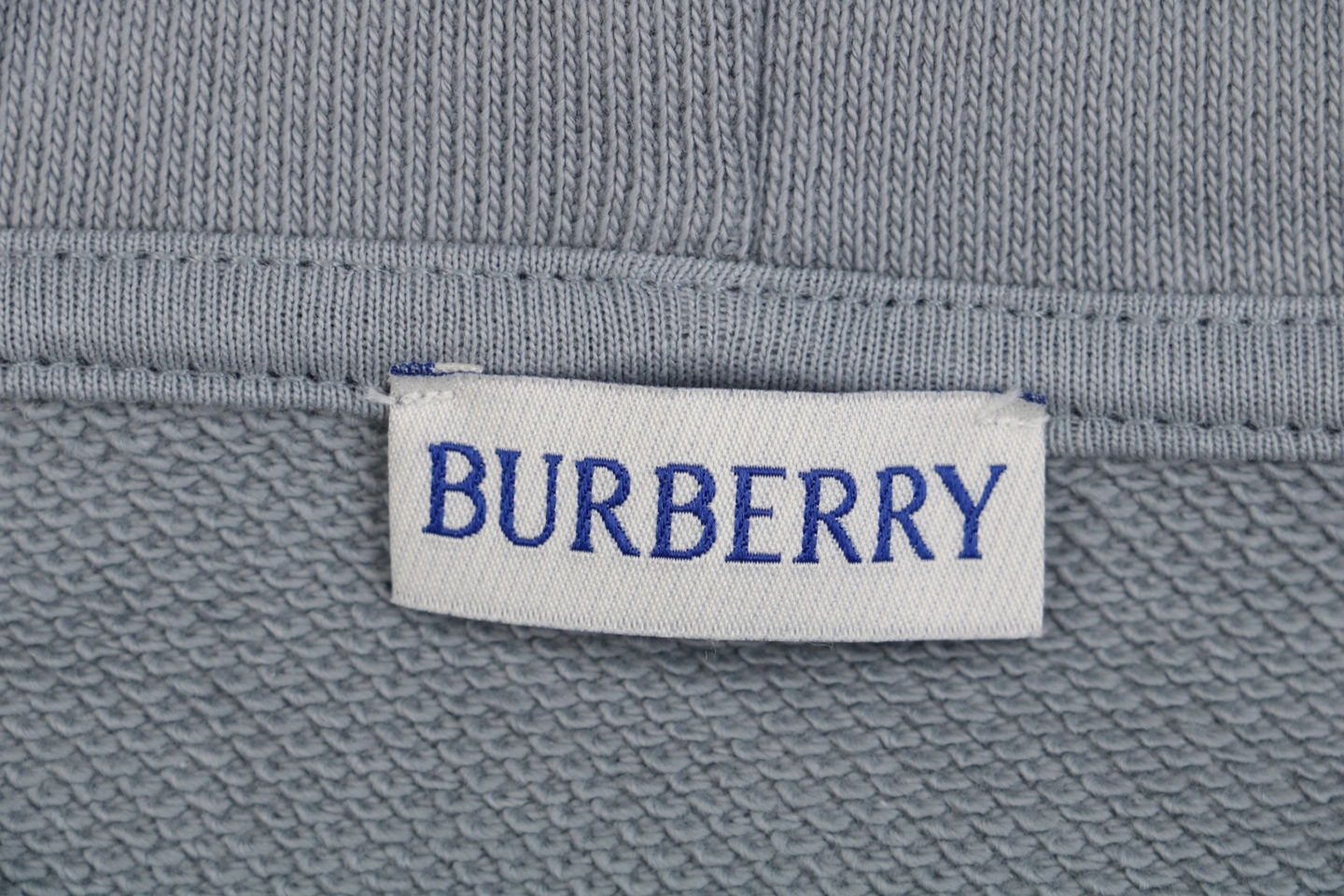 BBry Rope Knight Embroidered Zip Hoodie Brand label