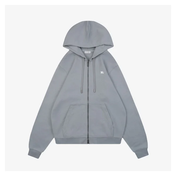 BBry Rope Knight Embroidered Zip Hoodie Front view