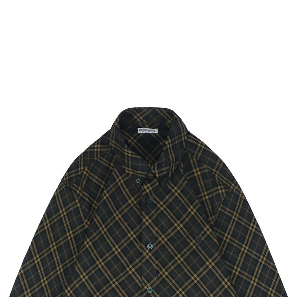 BBry Shield Plaid Twill Shirt