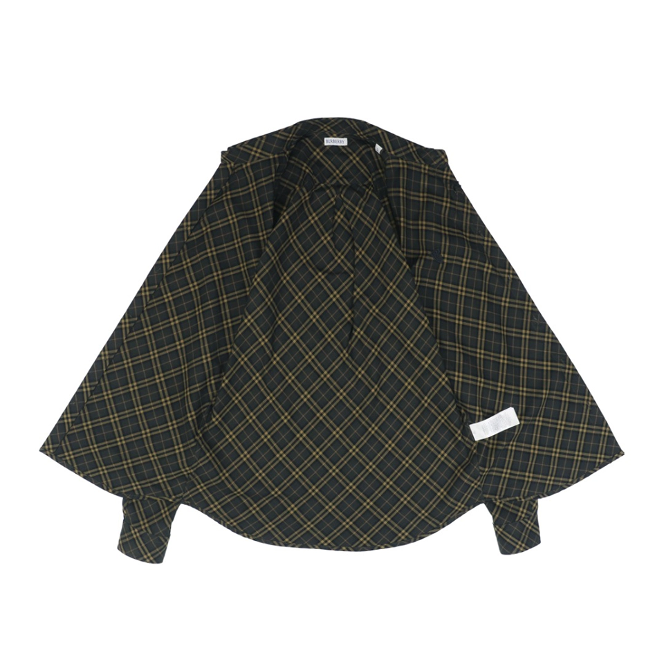 BBry Shield Plaid Twill Shirt Lining