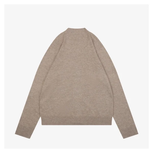 BBry Signature Hem Cashmere Cardigan Back view