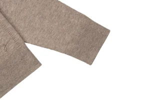 BBry Signature Hem Cashmere Cardigan Cuff