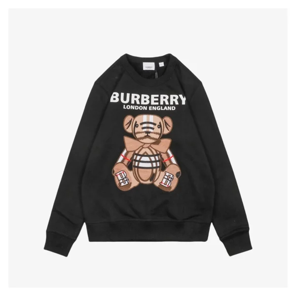 BBry Teddy Appliqué Crewneck Sweatshirt Front view