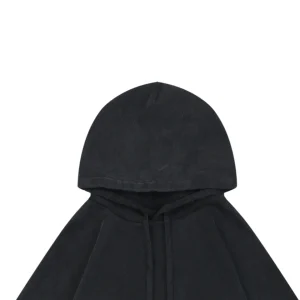 Balenciaga Distressed Double-B Logo Hoodie