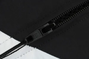 Balenciaga Oversized Circular Panel High-Neck Jacket Zipper puller