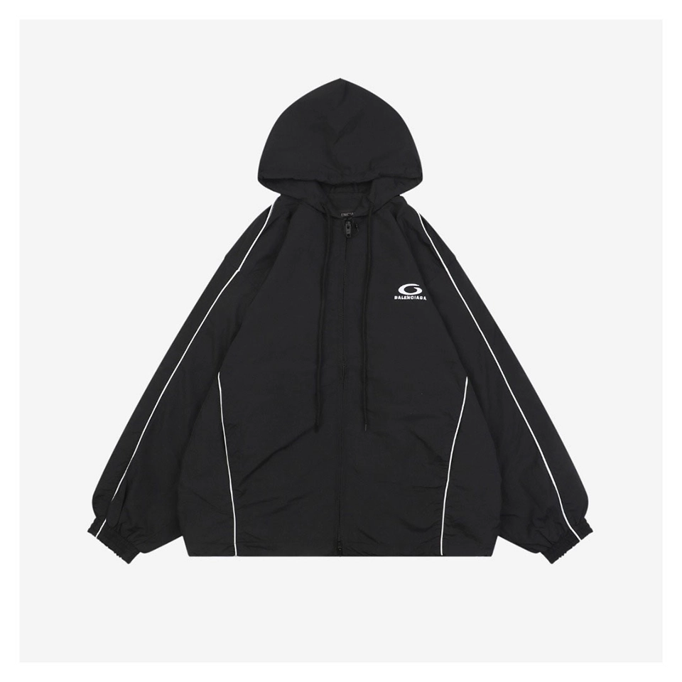 Blcg Circle Logo Hooded Jacket Front view