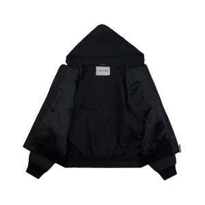 Blcg Panelled Hooded Padded Jacket Lining