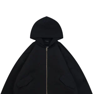 Blcg Panelled Hooded Padded Jacket