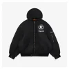 Blcg World Food Programme Logo Hooded Padded Jacket