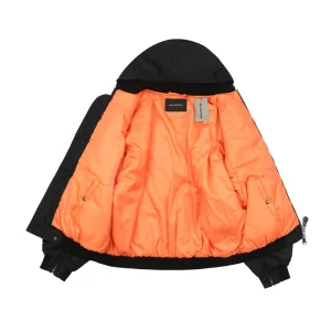 Blcg World Food Programme Logo Hooded Padded Jacket9.jpeg